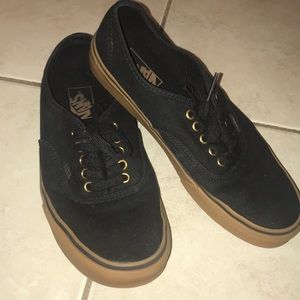 Vans Authentic Black (M 7.5, W 9.0)